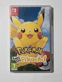 Pokemon Pikachu gioco Nintendo switch multilingua