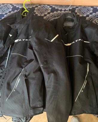 Giacca per moto-scooter ixon slash + paraschiena