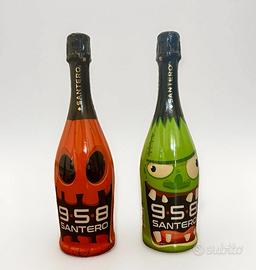 Halloween bottiglie Zucca Frankestein