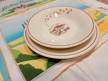 Servizio da 12 mulino bianco anni 80