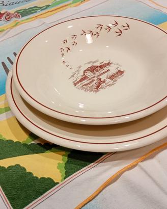 Servizio da 12 mulino bianco anni 80