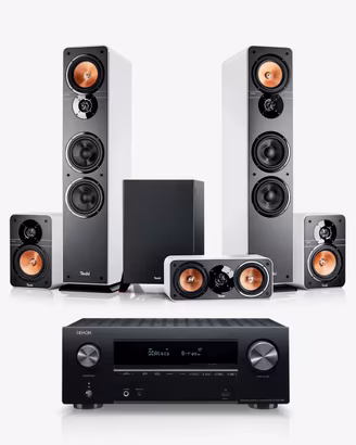 Impianto Home Cinema 5.1 + Sintoamplificatore