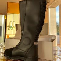 STIVALI MOTO IN PELLE