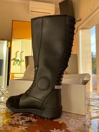 STIVALI MOTO IN PELLE