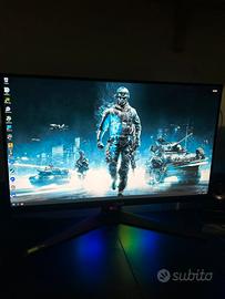 Monitor ASUS tuf gaming 27 pollici in 2k