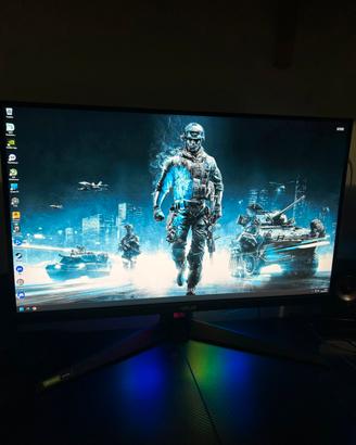 Monitor ASUS tuf gaming 27 pollici in 2k