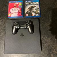 Playstation 4 + 1 controller + 2 giochi