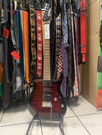 IBANEZ GRX70QA TRB Transparent Red Burst
