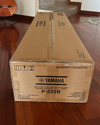 Pianoforte digitale yamaha p-225 con supporto a X