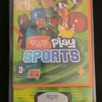 PS2 Bundle Eye Toys Play Sports + Camera Nuovo 