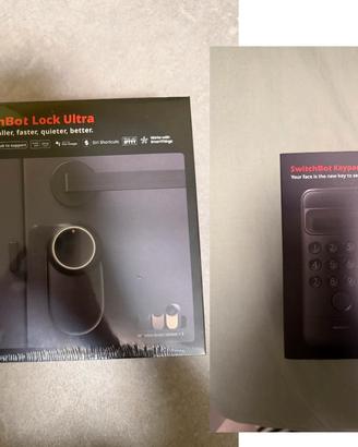 Kit switchbot lock ultra e vision pad