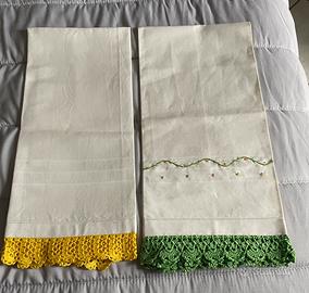 Set 2 asciugamani Zucchi telerie fini