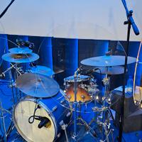 Drum baffle - insonorizzazione batteria plexiglass