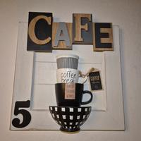 Maison du Monde quadro con tazze a rilievo