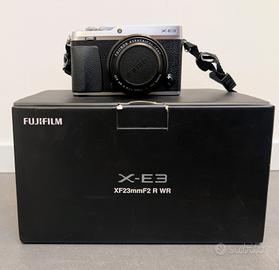 Fujifilm X‑E3 solo corpo – 953 scatti CERTIFICATI 