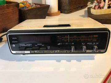 RADIOSVEGLIA SIEMENS VINTAGE (MERCATO TEDESCO)