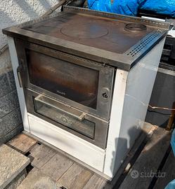 RIZZOLI stufa cucina a legna con forno mod. “M80”