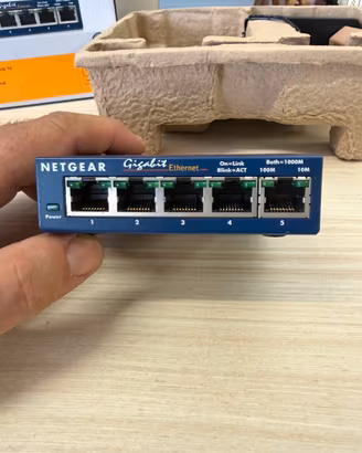 NETGEAR 5 porte – Collega TV PC Console a Internet