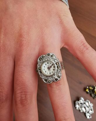 orologio ad anello stile gotico/inglese 