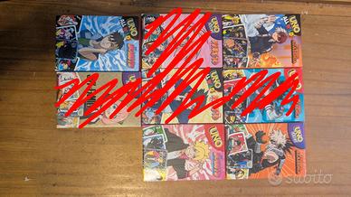 carte uno McDonald's - Boruto e my Hero Academia 