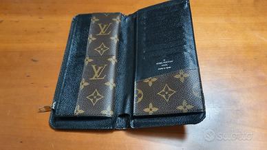 Portafoglio brazza macassar in pelle di Vuitton