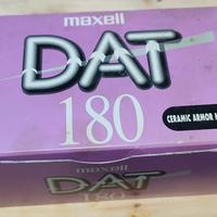Nastri a cassetta DAT Maxell 180 Nuove sigillate !