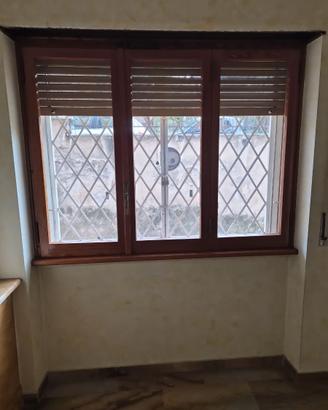 Finestre e porta finestra con zanzariere e tappare