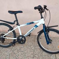 ROCKRIDER ST120 MTB bambino 6-9 anni bianco-