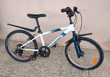 ROCKRIDER ST120 MTB bambino 6-9 anni bianco-