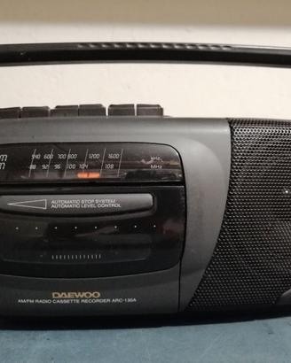 Radio registratore cassetta