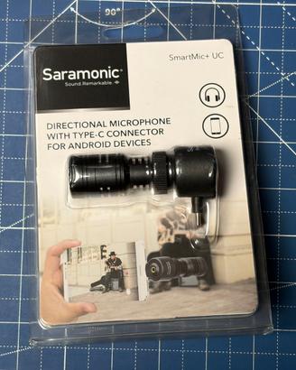 Saramonic SmartMic microfono direzionale USB C