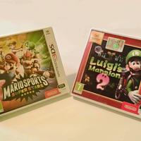 Giochi Nintendo 3DS: Mariosports e Luigi Mansion 2
