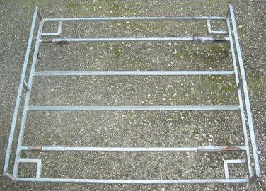 Portabagagli portapacchi artigianale auto d’epoca