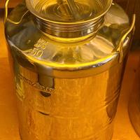 🛢️ BIDONE IN ACCIAIO INOX 18/10 AISI304 ✨