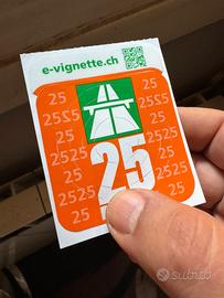 Vignetta autostrada svizzera 2025