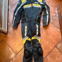 Tuta da moto intera Delta-Tek ragazzo - Taglia S