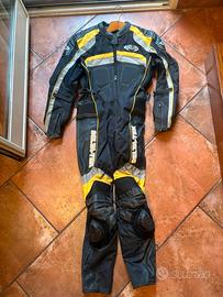Tuta da moto intera Delta-Tek ragazzo - Taglia S