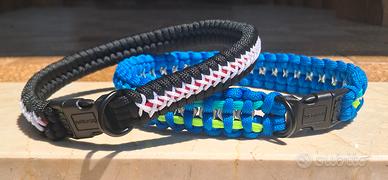 Collare e guinzagli fatti a mano in paracord