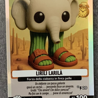 Carta Promo Rara Lirili Larila Brainrot Skifidol