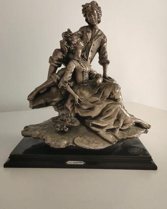 Scultura in argento laminato Belcari