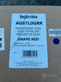 Inglesina passeggino Quid