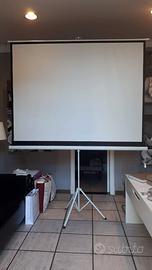 HOMCOM Telo Proiettore da 100 Pollici 4K HD Forma