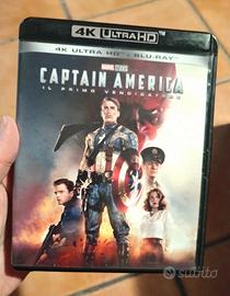 capitan America blu ray 4k