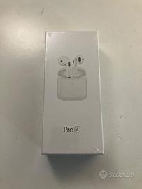 Cuffie Auricolari Bluetooth Pro 4 TWS Wireless