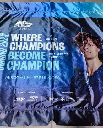 Stendardi Nitto ATP Finals Torino originali nuovi