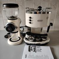 Macchina da caffè ,macinacaffè ,monta latte