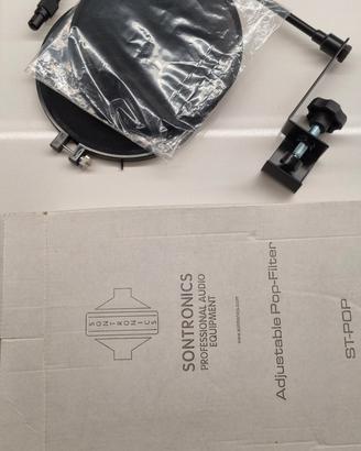 Filtro microfono regolabile