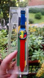Orologio vintage Swatch nuovo, GB166 TEMPS ZERO