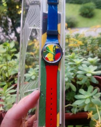 Orologio vintage Swatch nuovo, GB166 TEMPS ZERO
