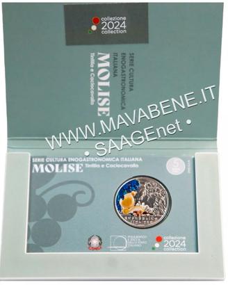 ITALIA 2024 MOLISE MONETA TINTILIA CACIOCAVALLO